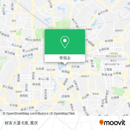 财富大厦-E座地图