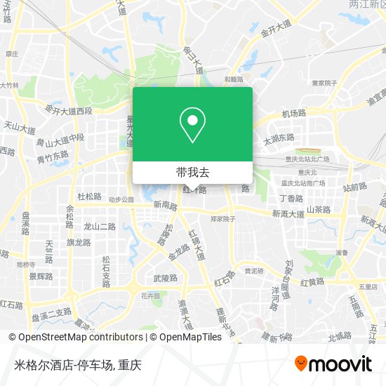米格尔酒店-停车场地图