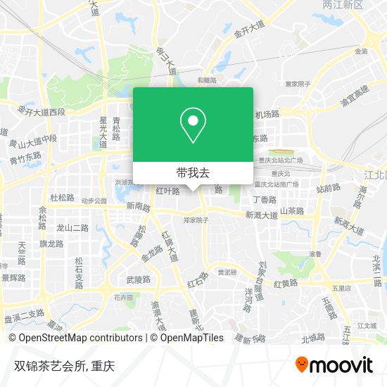 双锦茶艺会所地图