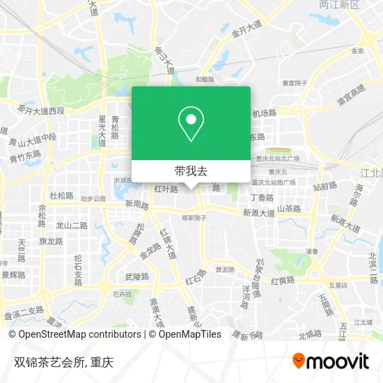 双锦茶艺会所地图