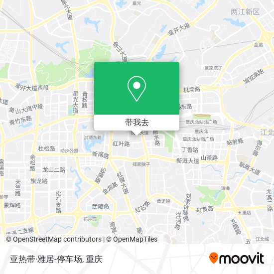 亚热带·雅居-停车场地图