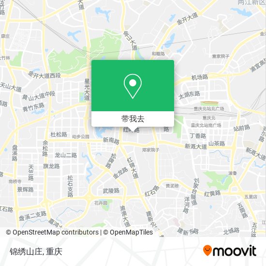 锦绣山庄地图