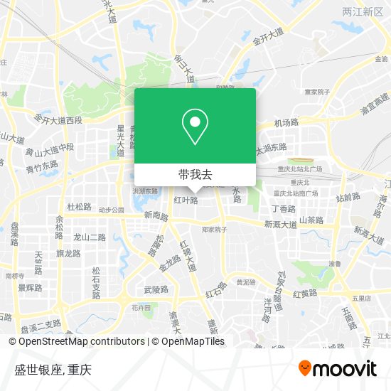 盛世银座地图