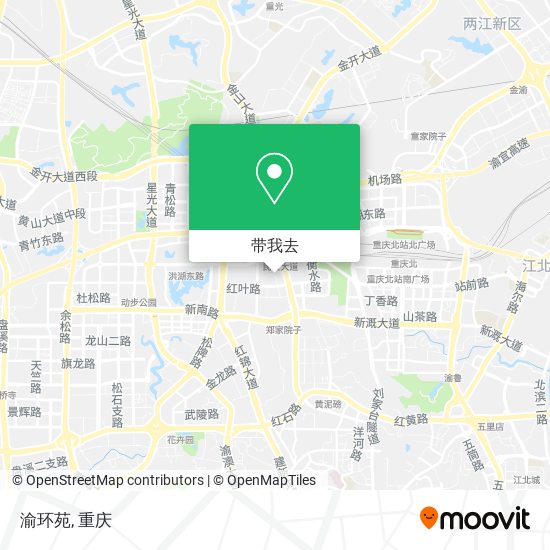 渝环苑地图