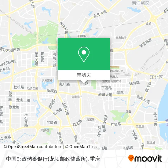 中国邮政储蓄银行(龙坝邮政储蓄所)地图