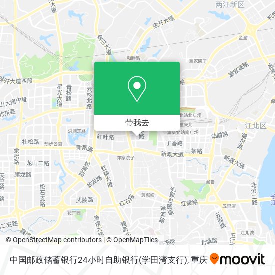 中国邮政储蓄银行24小时自助银行(学田湾支行)地图