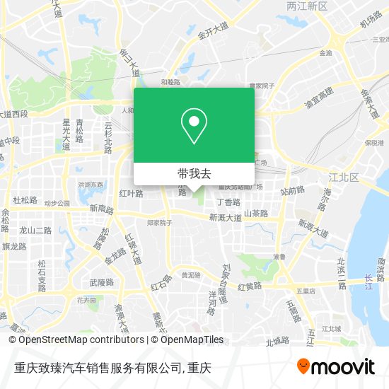 重庆致臻汽车销售服务有限公司地图