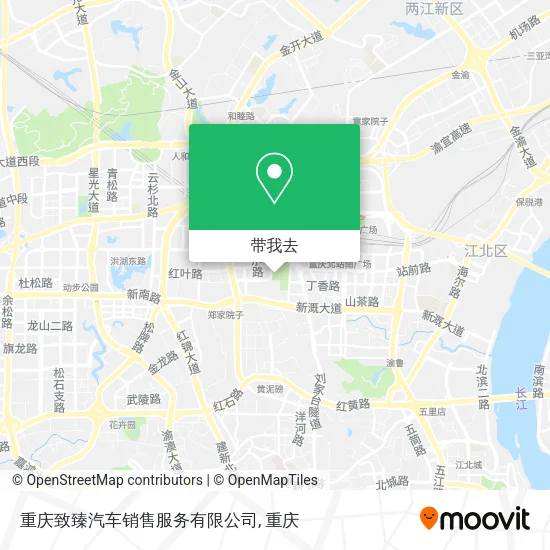 重庆致臻汽车销售服务有限公司地图