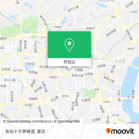 首创十方界峰度地图