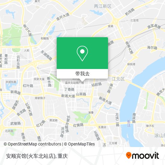 安顺宾馆(火车北站店)地图