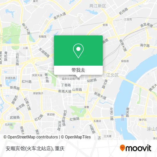 安顺宾馆(火车北站店)地图