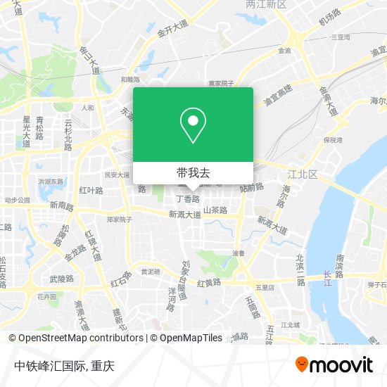 中铁峰汇国际地图