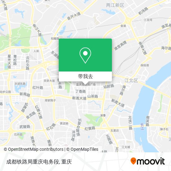 成都铁路局重庆电务段地图