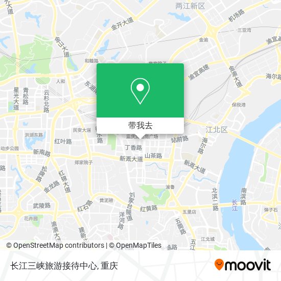 长江三峡旅游接待中心地图