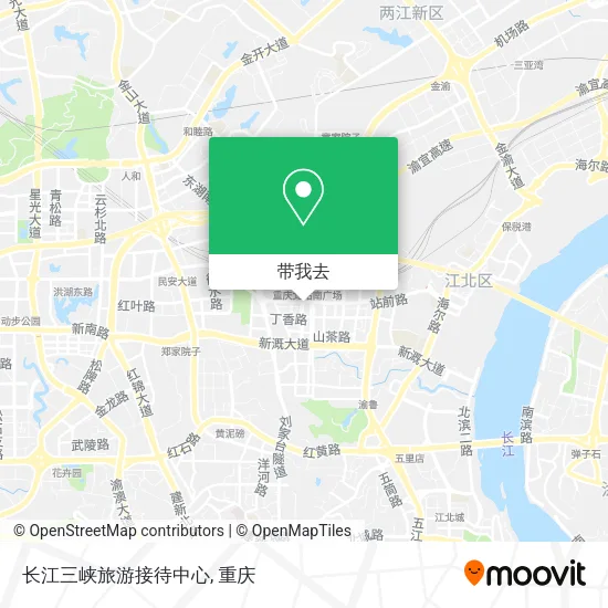 长江三峡旅游接待中心地图