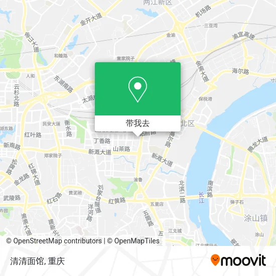 清清面馆地图