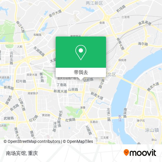 南场宾馆地图