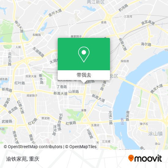 渝铁家苑地图