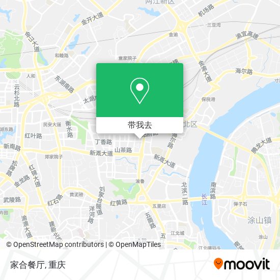家合餐厅地图