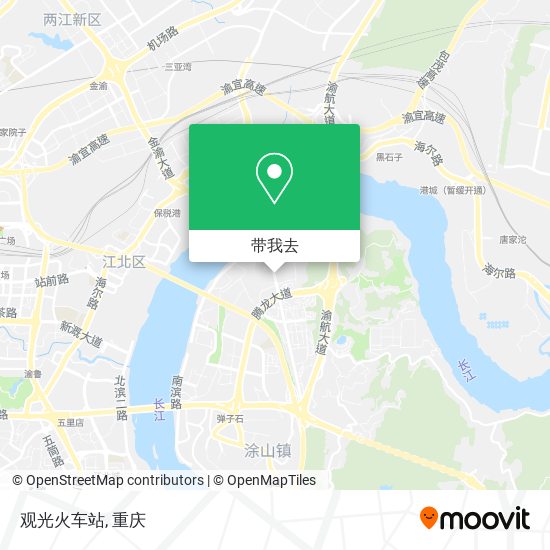 观光火车站地图