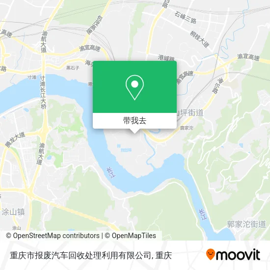 重庆市报废汽车回收处理利用有限公司地图