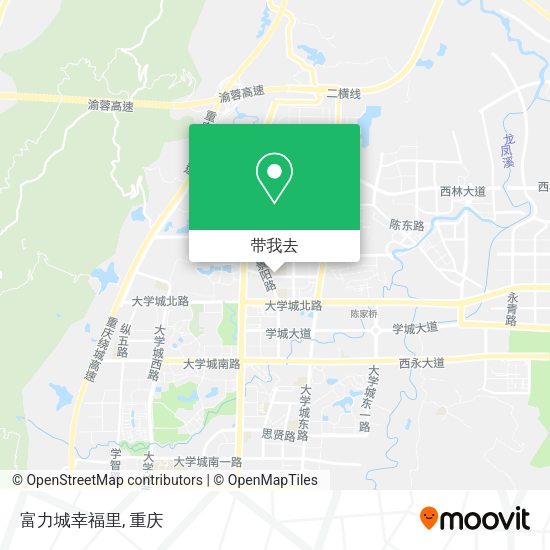 富力城幸福里地图