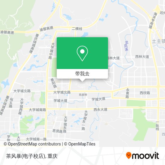 茶风暴(电子校店)地图