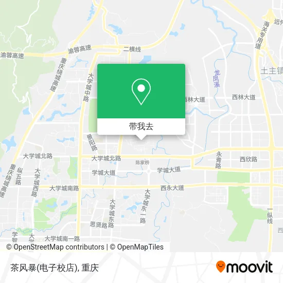 茶风暴(电子校店)地图