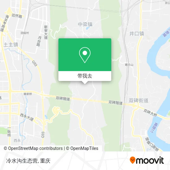 冷水沟生态营地图