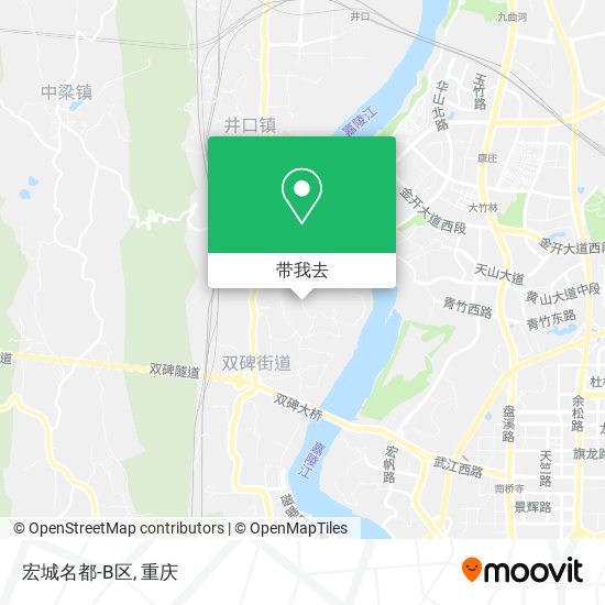 宏城名都-B区地图