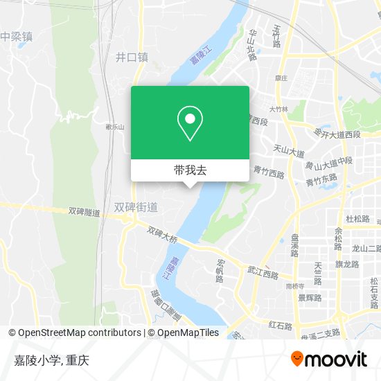 嘉陵小学地图