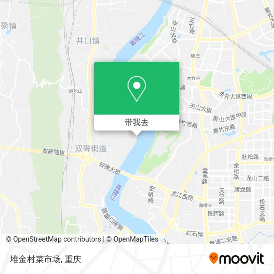 堆金村菜市场地图