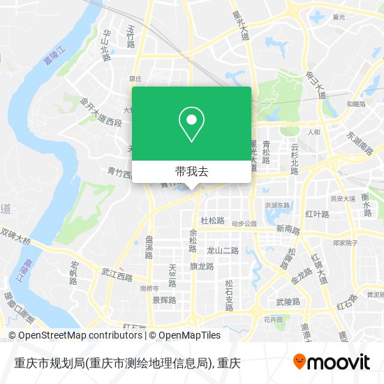 重庆市规划局(重庆市测绘地理信息局)地图