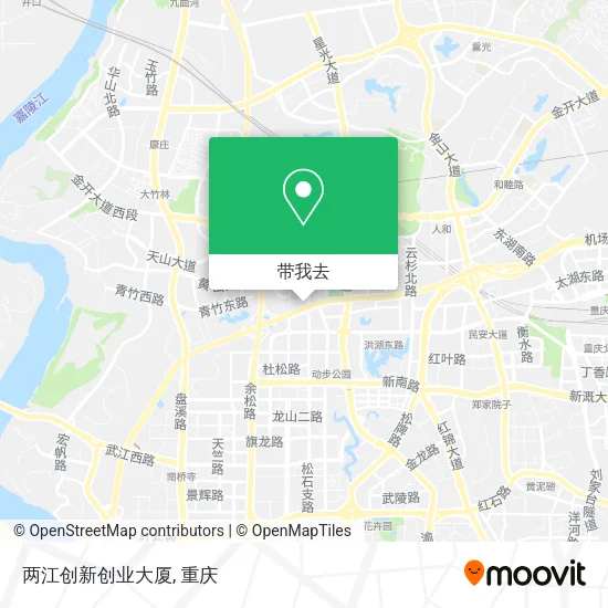 两江创新创业大厦地图