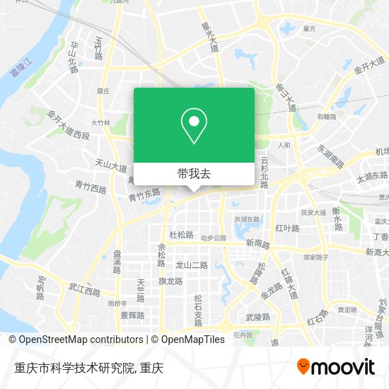 重庆市科学技术研究院地图
