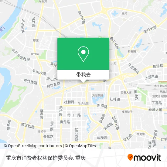 重庆市消费者权益保护委员会地图