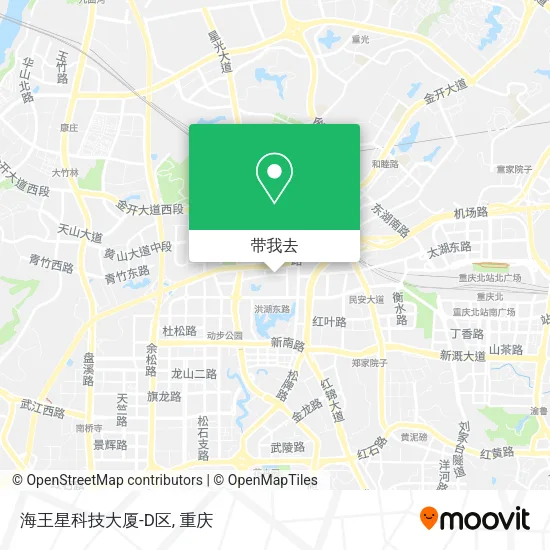 海王星科技大厦-D区地图