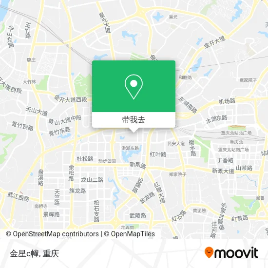 金星c幢地图