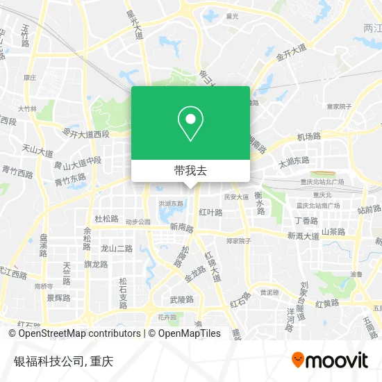 银福科技公司地图