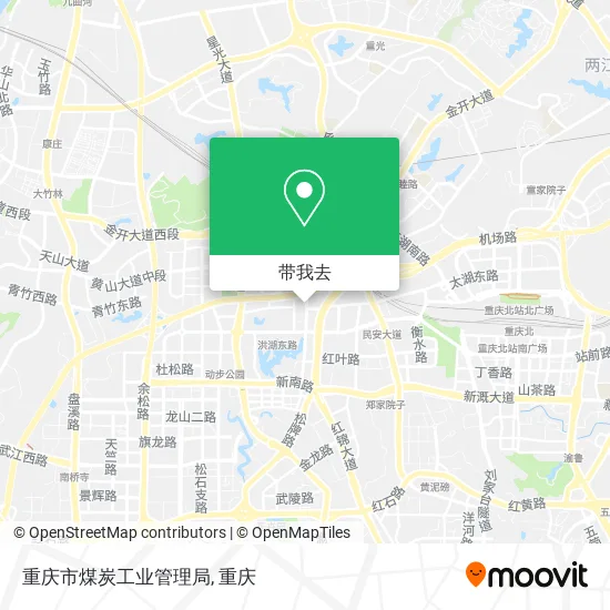 重庆市煤炭工业管理局地图