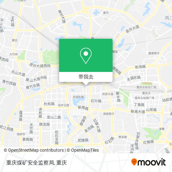 重庆煤矿安全监察局地图