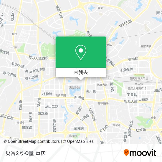 财富2号-C幢地图