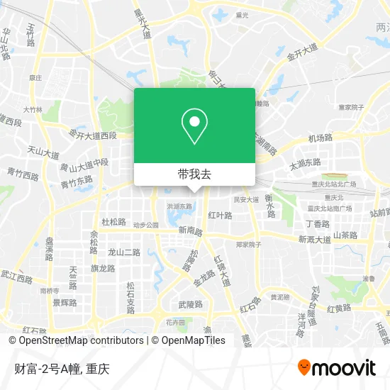 财富-2号A幢地图