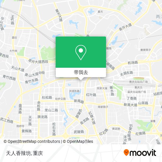 天人香辣坊地图
