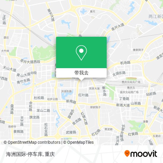 海洲国际-停车库地图