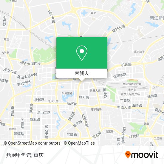 鼎厨甲鱼馆地图