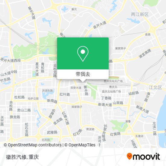 徽胜汽修地图