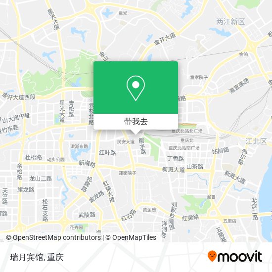 瑞月宾馆地图