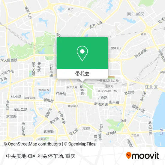 中央美地-C区·利兹停车场地图