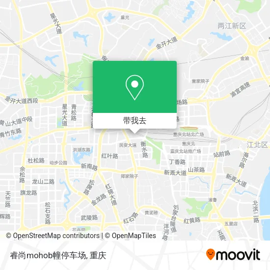 睿尚mohob幢停车场地图